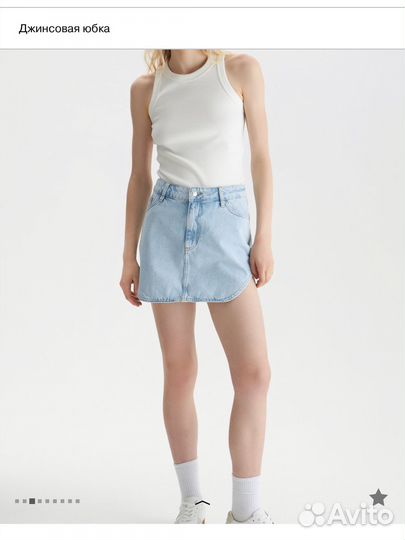 Юбка lime джинсовая