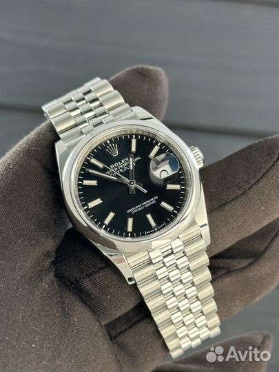 Rolex Datejust 36mm Black Dial