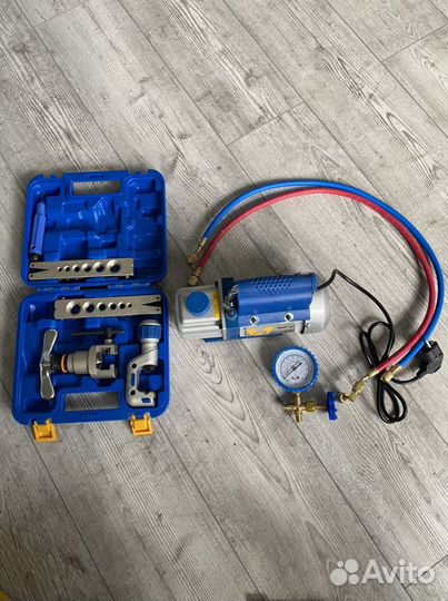 Вакуумный насос + развальцовщик(Аренда)