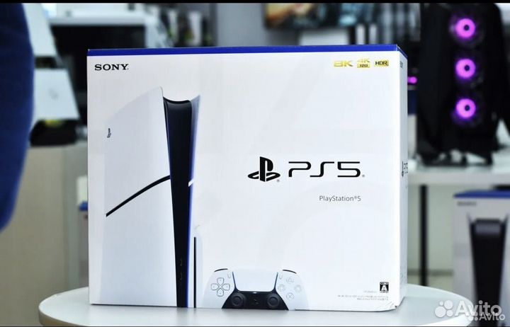 Игровая приставка Sony PlayStation 5 с дисководом