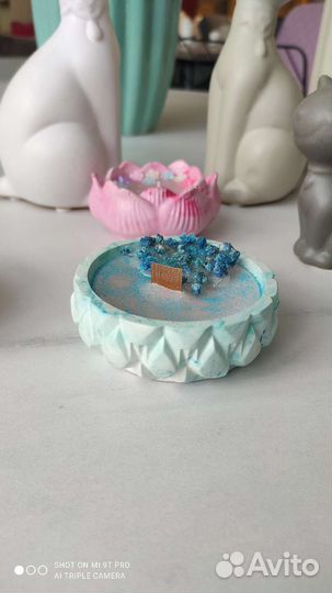 Свечка ручной работы