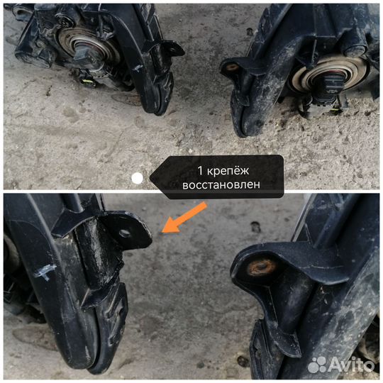 Фара Птф LED KIA cerato 2 комплект с рамками