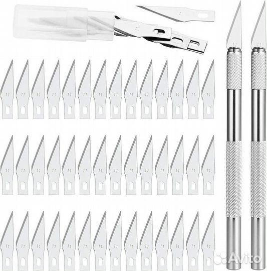 Скальпель хирургический № 11 со сменными лезвиями