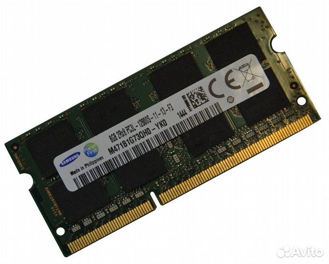 Оперативная память Samsung ddr3L 8 gb для ноутбука