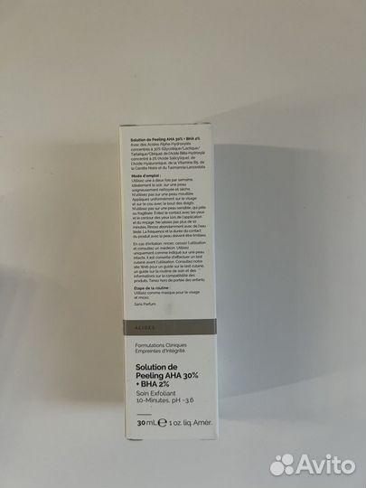 The ordinary кровавый пилинг с кислотами aha bha