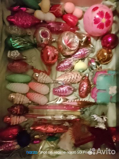 Елочные игрушки СССР