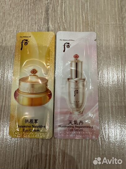 Пробники The History OF Whoo,Sulwhasoo,Su:m37,OHui