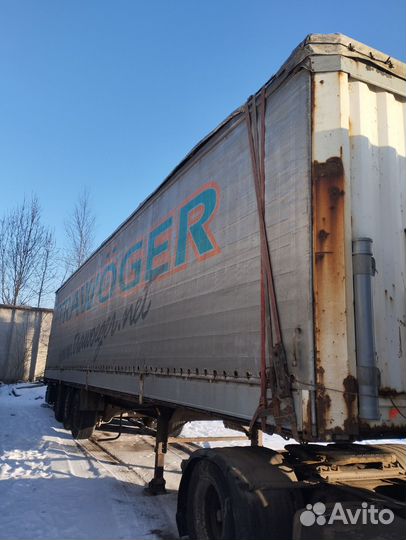 Полуприцеп шторно-бортовой Krone SD, 2007