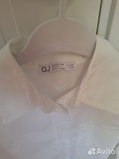 Рубашка школьная р-р 146