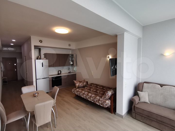 Квартира-студия, 38 м², 6/9 эт.