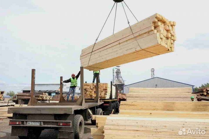 Брус обрезной 100х100х6000