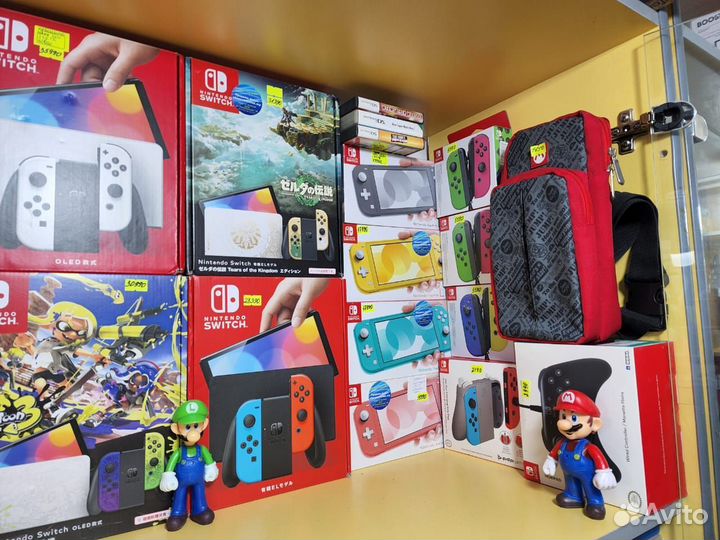 Nintendo Switch Новые/б.у. Прошитые,лимитированные