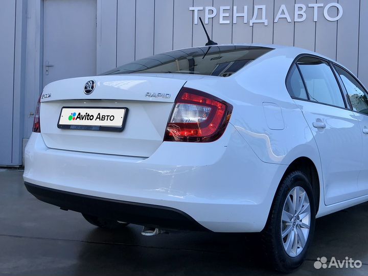 Skoda Rapid 1.6 МТ, 2017, 169 900 км