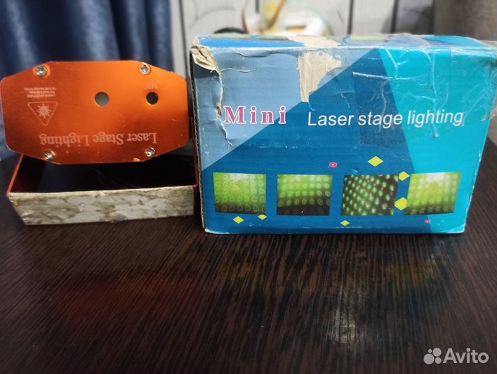 Лазерный проектор mini laser stage lighting