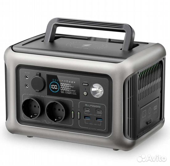 Походный повербанк 600w Allpowers акб LiFePo4 220v