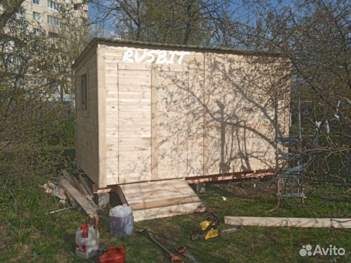 Хозблок 4*2/5(цена под ключ)
