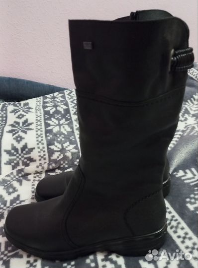 Зимние сапоги Rieker 38р., из натуральной кожи с о