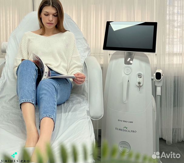 Диодный лазер для эпиляции lumines Макс Про 2000 Вт