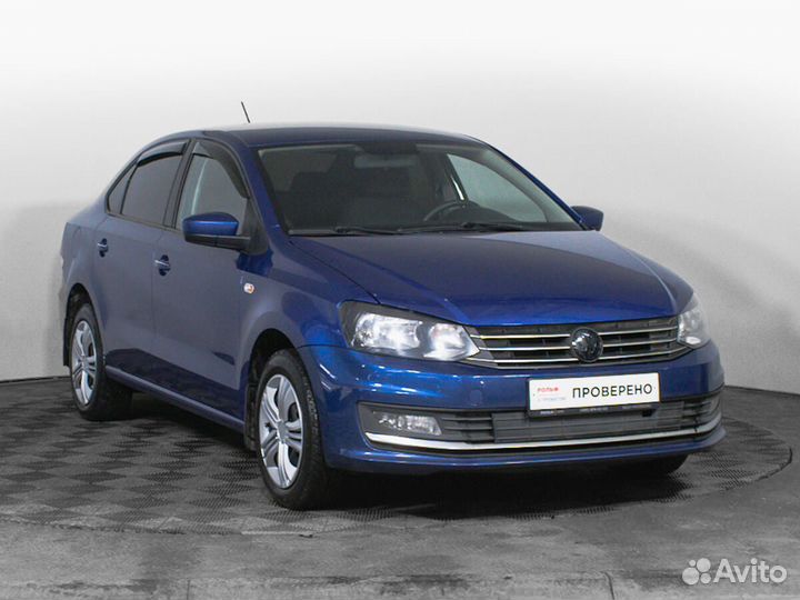 Volkswagen Polo 1.6 AT, 2019, 161 345 км