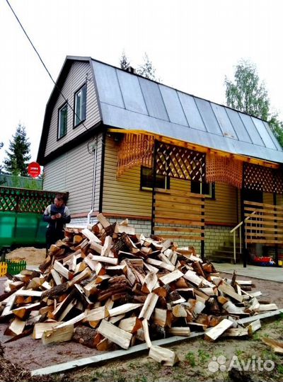 Дрова с доставкой Березовые в укладку