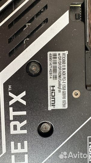 Видеокарта GTX 3060 ti