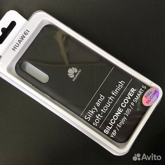 Силиконовый чехол на Honor Y8P / 30i черный