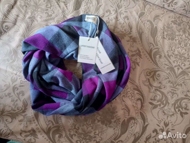 Шарф платок палантин (снуд)