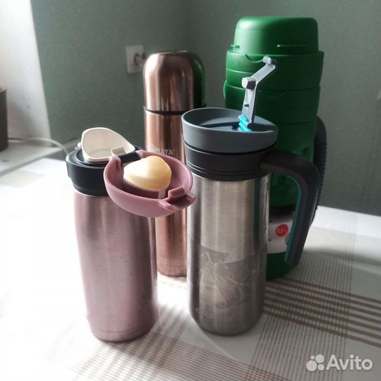 Походный набор, термос, термокружка, термостакан