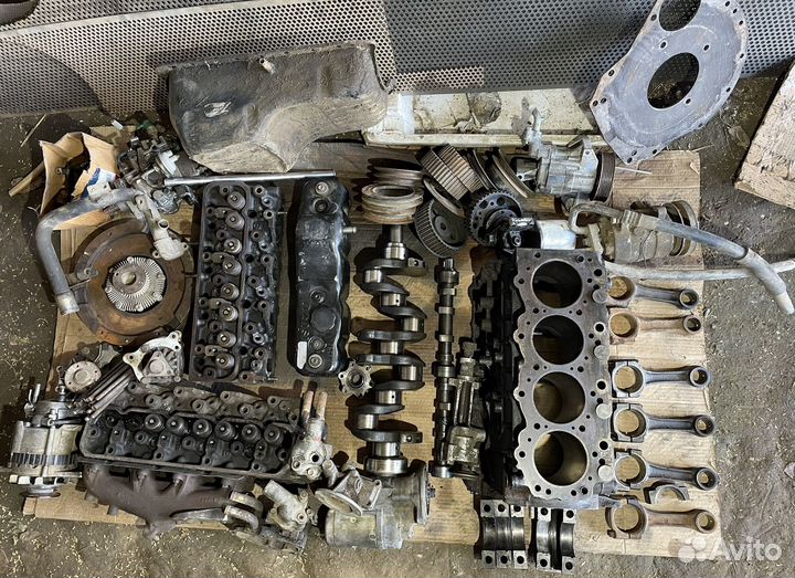 Двигатель 4ja1 Разбор