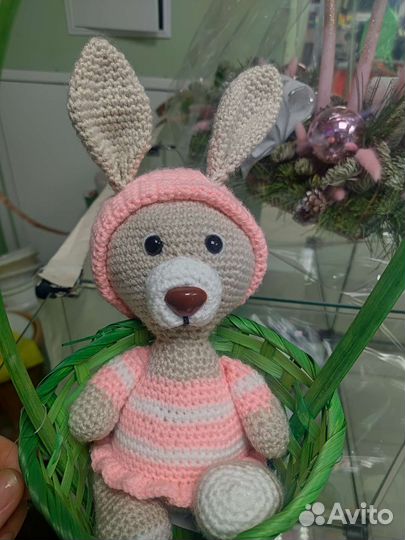 Вязаные игрушки ручной работы