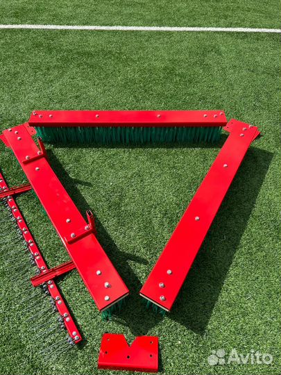 Разборная треугольная щетка 1,5 м