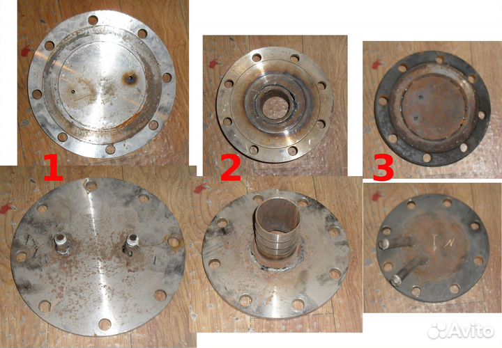 Крепеж болт фланец