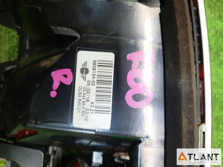 Фонарь задний правый mini countryman