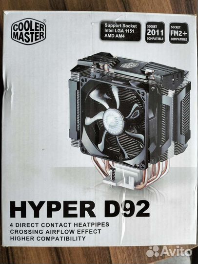 Cooler Master Hyper d92 Кулер для процессора
