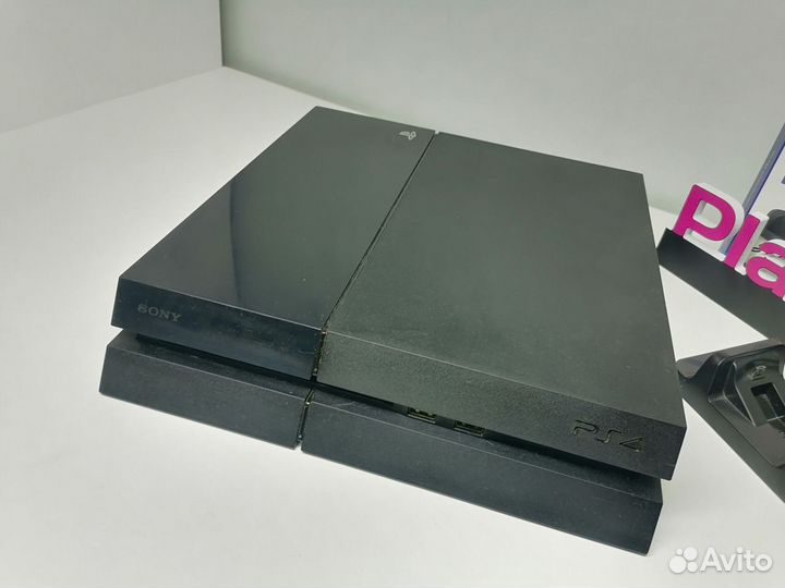 Sony PS4+2джоя, игры