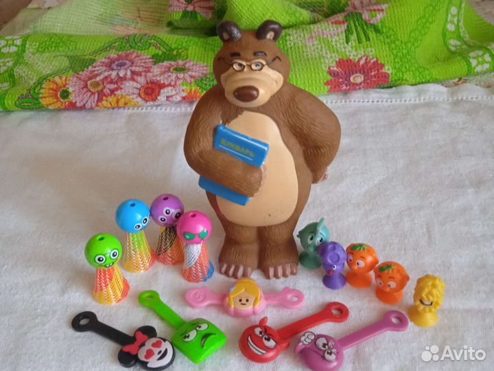 Игрушки резина, пластик