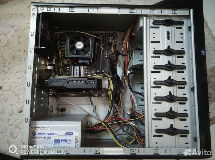 Системный блок, 1050Тi