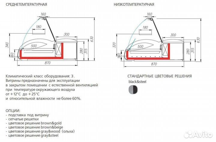 Холодильная витрина A87 SM 1,0-1 0011-3020 SO379