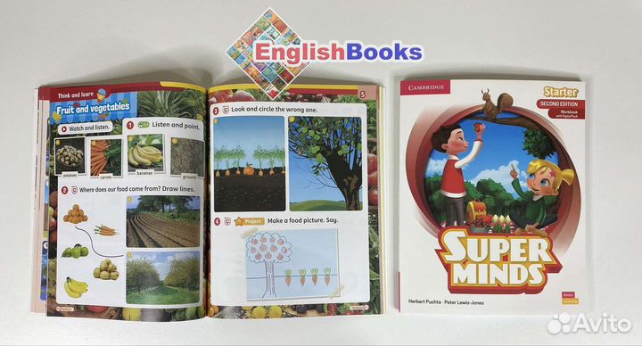 Super Minds 2ed Starter (учебник,раб.тетрадь,диск)