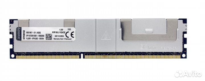 Оперативная память Kingston valueram DDR3 lrdimm 3