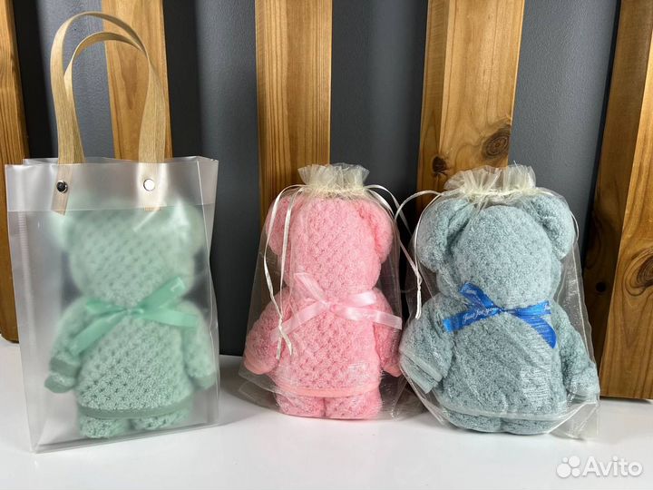 Подарочное полотенце - медвежонок