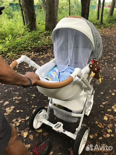 Коляска 2 в 1 Riko Bruno Luxe