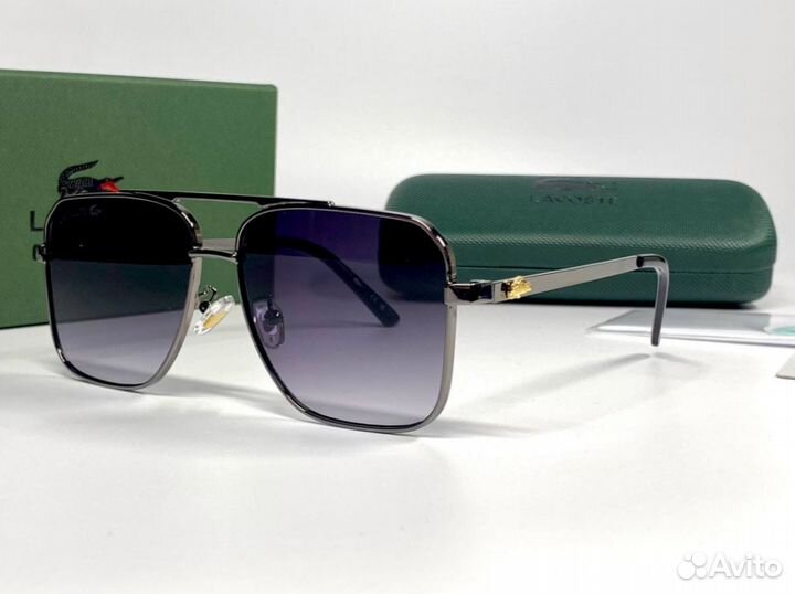 Очки Lacoste aviator фиолетовые