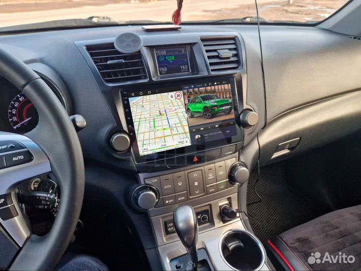 Магнитола android 4.32 Toyota Highlander 07-2013