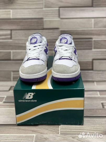 Кроссовки New Balance 550 White Purple (36-45)