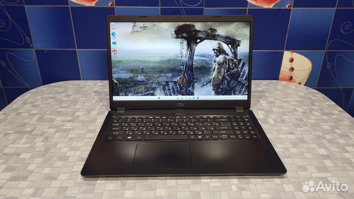 Игровой мощный ноутбук Aser/ 2 видеокарты