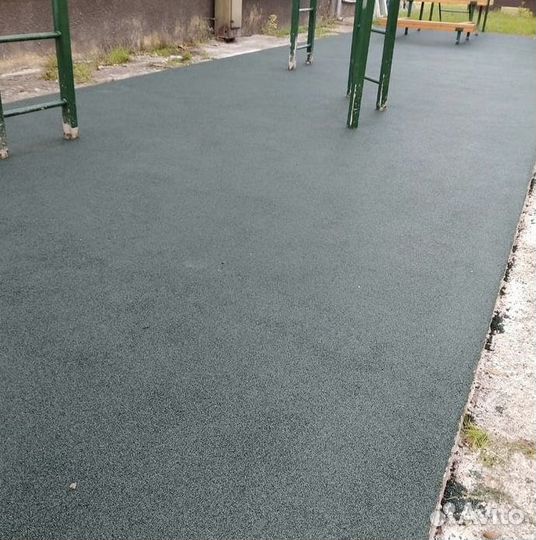 Бесшовное резиновое покрытие. Резиновая плитка