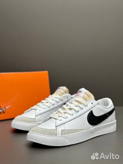 Кеды Nike Blazer Low 77 Gs White Black