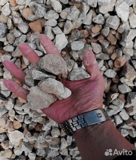 Щебень известковый 20-40