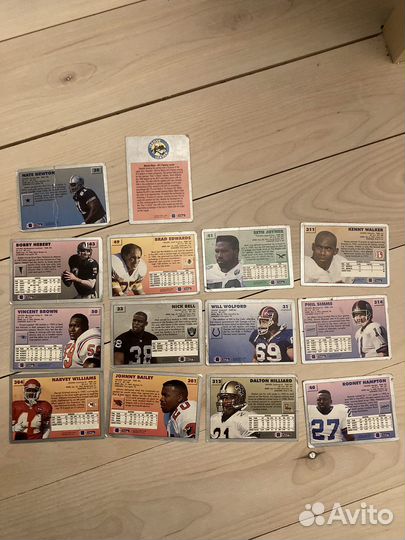 Карточки NFL Fleer 1993